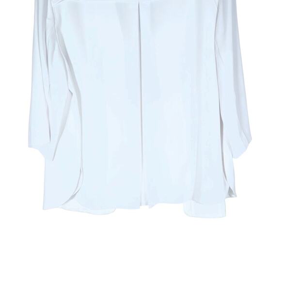 Chicos Womens Blazer 2 White Lightweight Vintage Jacket Clean Girl Classic Fit - Picture 10 of 13